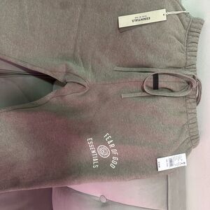 Fear of God Essentials Kids Brown Joggers